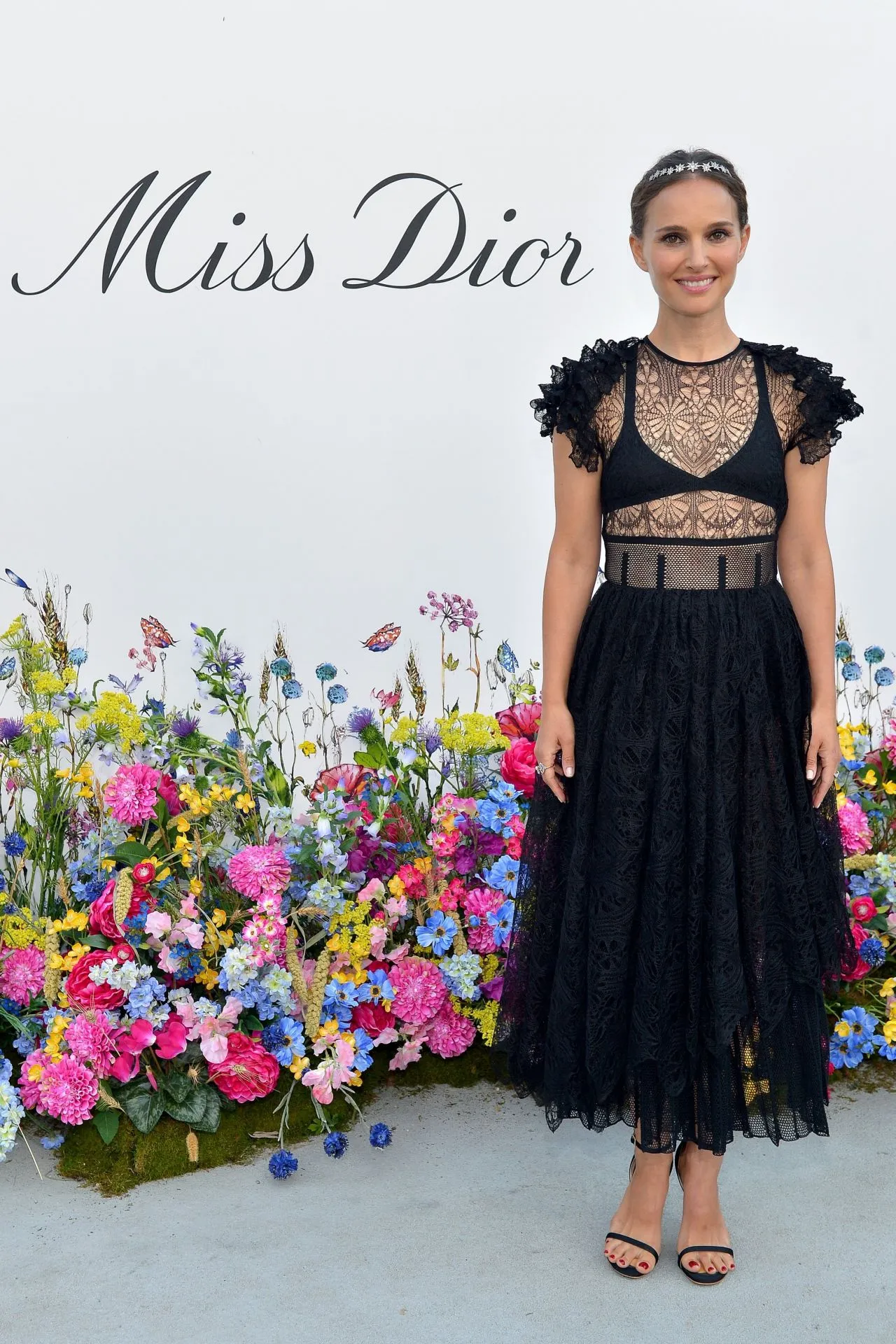 Natalie Portman Stills in Miss Dior Millefiori Garden Pop Up Opening in Los Angeles5